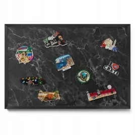 tablica-magnetyczna-na-magnesy-z-wakacji-elegancki-czarny-marmur-60x40
