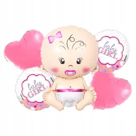 balony-na-baby-shower-bobas-dziewczynka-baby-girl-zestaw-5-szt-gwiazdki
