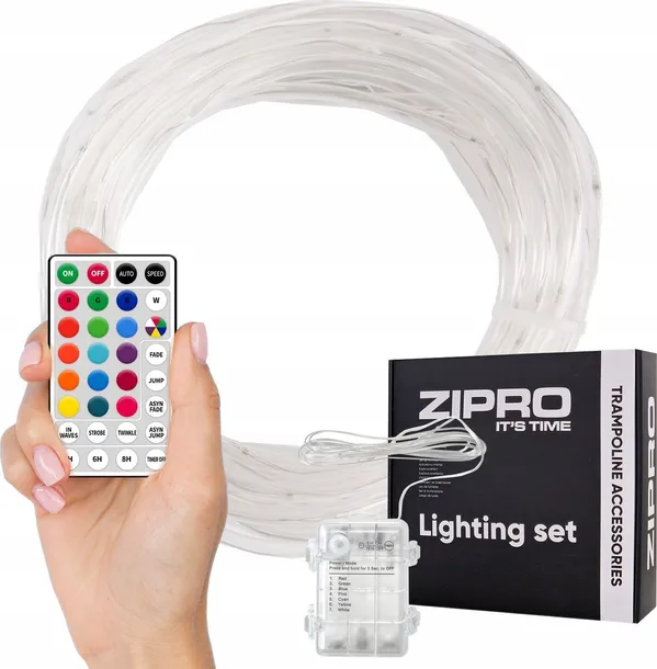 Oświetlenie do Trampoliny 12FT 374cm LED RGB 12m