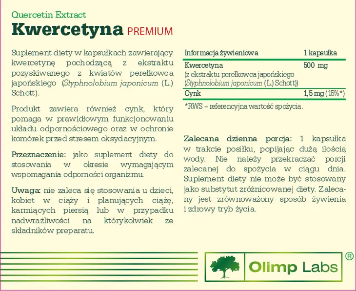 olimp-kwercetyna-premium-30-kaps-stan-nowy