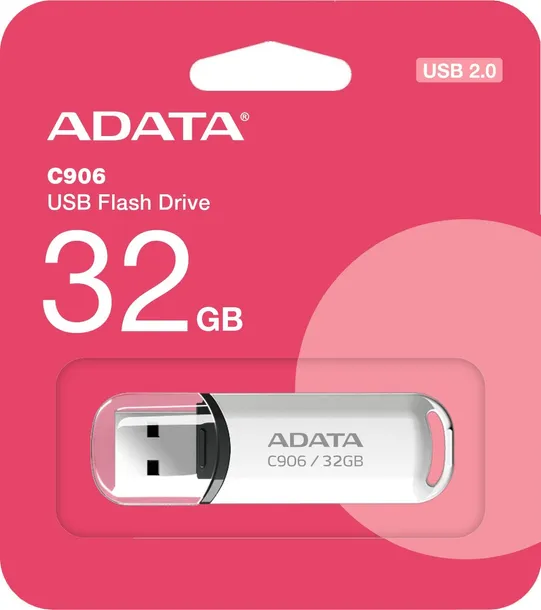 adata-pendrive-c906-32gb-usb2-0-biale-kolor-bialy