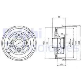 beben-hamulcowy-bf426-del
