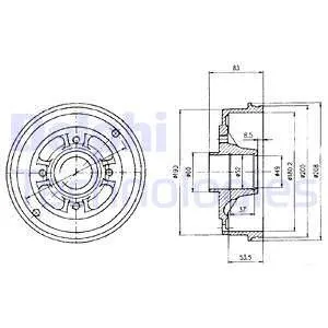 beben-hamulcowy-bf426-del