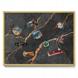 tablica-magnetyczna-panel-na-magnesy-z-wakacji-zdobiony-ciemny-marmur-80x60