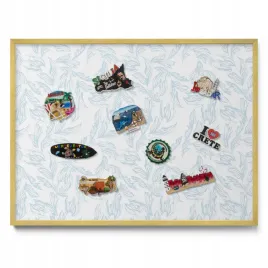 tablica-magnetyczna-panel-na-magnesy-z-wakacji-regularny-wzor-lisci-80x60