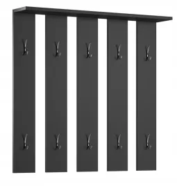 wieszak-scienny-wiszacy-do-przedpokoju-10-wieszakow-stone-czarny