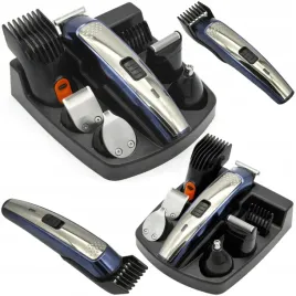 maszynka-do-strzyzenia-wlosow-brody-srebrno-niebieska-akumulatorowa-zestaw