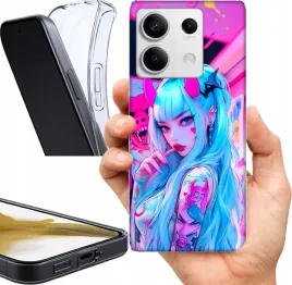 etui-na-xiaomi-redmi-note-13-5g-wzory-neon-girl-anime