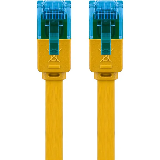 kabel-lan-patchcord-cat-6a-utp-plaski-yellow-3m-stan-nowy-kod-producenta-goobay