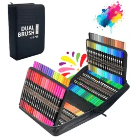 kolorowe-dwustronne-flamastry-markery-pisaki-mazaki-w-piorniku-zestaw-120