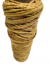 colorhome-sznurek-eco-bawelniany-do-makramy-pleciony-4mm-100m-musztarda
