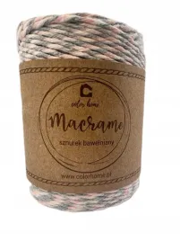 colorhome-sznurek-ozdobny-pakowy-prezentowy-bawelna-100percent-kolor-roz-szary