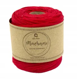 colorhome-sznurek-eco-skrecany-pojedynczo-do-makramy-4mm-100m-czerwony