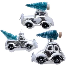 szklana-srebrna-zawieszka-choinkowa-samochodzik-z-choinka-10-cm-kpl-3-szt