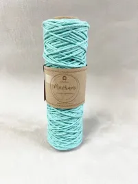 colorhome-sznurek-bawelniany-100percent-pleciony-do-makramy-2mm-100m-mietowy