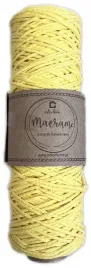 colorhome-sznurek-bawelniany-100percent-pleciony-do-makramy-2mm-100m-zolty