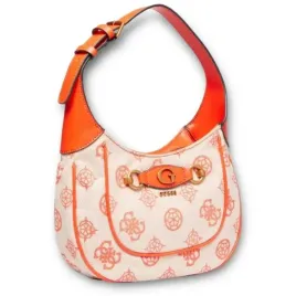 torebka-guess-izzy-bezowo-pomaranczowa-elegancka