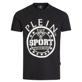 koszulka-meska-plein-sport-t-shirt-czarny-z-nadrukiem