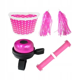 koszyk-rozowy-dzwonek-ozdoba-zestaw-rowerowy-ksiezniczki-dla-dziewczynki