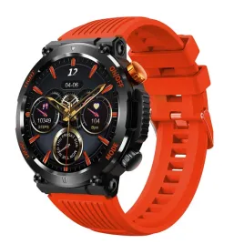 hagen-smartwatch-hb46-czarny-pomaranczowy-pasek-z-latarka