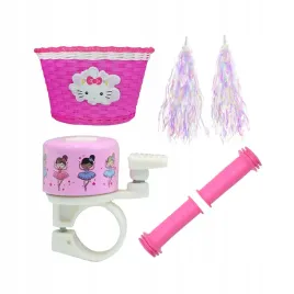 koszyk-rozowy-dzwonek-ozdoba-zestaw-rowerowy-ksiezniczki-dla-dziewczynki