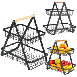 kosz-koszyk-patera-kuchenna-metalowa-dwupoziomowa-z-uchwytem-czarna