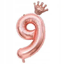 balon-cyfra-9-z-korona-w-kolorze-rozowym-na-urodziny-baby-shower-100cm