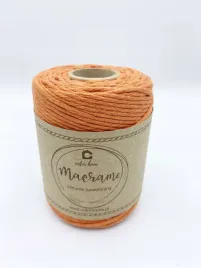 colorhome-sznurek-eco-bawelniany-makrama-skrecany-2mm-100m-dynia