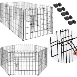 kojec-dla-zwierzat-wybieg-klatka-dla-psa-165x85-cm-metalowa-czarna