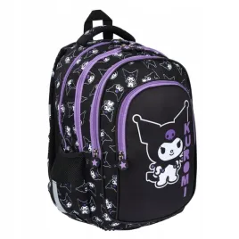 plecak-szkolny-4-komorowy-kuromi-black-sanrio-kawaii-czarny-22l
