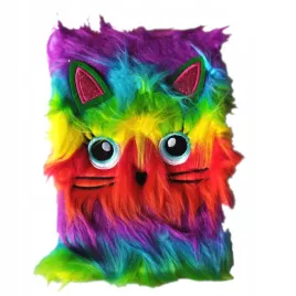 notes-notatnik-pluszowy-kolorowy-kot-zeszyt-a5-80-kartek-w-linie