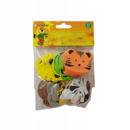 naklejki-piankowe-kolorowe-glowy-zwierzat-35-szt-do-dekorowania