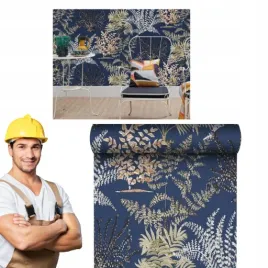 tapeta-kwiaty-57103-niebieska-winylowa-na-flizelinie-10m-x-53cm