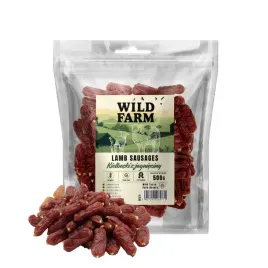 wild-farm-kielbaski-z-jagnieciny-500g-przysmak-dla-psa