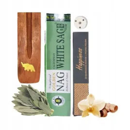 zestaw-kadzidel-zapachowych-biala-szalwia-drzewo-sandalowe-podstawka