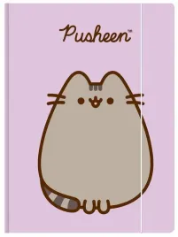 teczka-z-gumka-a4-pusheen-violet