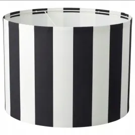 ikea-ringsta-klosz-czarny-bialy-42-cm-w-paski-do-lampy-wiszacej