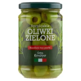 san-romano-sycylijskie-oliwki-zielone-nocellara-bez-pestki-300-g