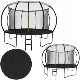 trampolina-ogrodowa-z-drabinka-i-siatka-wewnetrzna-domowa-ogroowa-366-cm