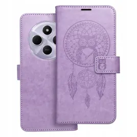kabura-mezzo-book-do-xiaomi-redmi-14c-lapacz-snow-fioletowy