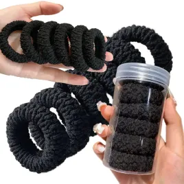 gumki-frotki-do-wlosow-w-pudelku-klasyczne-zestaw-6szt-uniwersalne-czarne