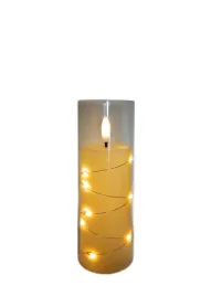 swieca-led-z-tasma-w-tubie-wklad-elektryczny-dioda-15cm-kosc-sloniowa