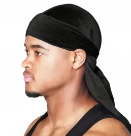 durag-chusta-na-glowe-czarna-satynowa-premium-streetwear
