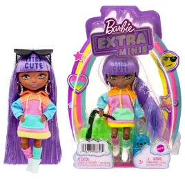 barbie-extra-minis-mala-lalka-kolorowa-bluza-fioletowe-wlosy