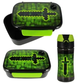 zestaw-szkolny-sniadaniowka-pudelko-na-jedzenie-bidon-butelka-minecraft-2w1