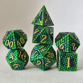 zestaw-7-metalowych-kosci-dragon-scale-smok-smocze-luski-zielony-zloty-hq