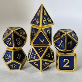 zestaw-7-metalowych-kosci-niebieskie-zlote-eleganckie-wysokiej-jakosci