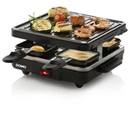 raclette-grill-elektryczny-domo-do9147g-czarny-600-w