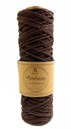 colorhome-sznurek-eco-bawelniany-do-makramy-pleciony-2mm-100m-brazowy