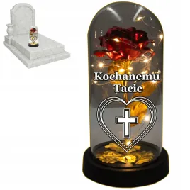 znicz-led-zlota-roza-swiecaca-dla-taty-na-grob-kwiaty-tata